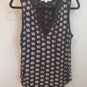 Black Loft sleeveless top medium
